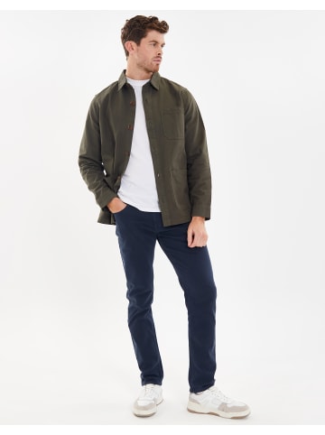 Threadbare Hemdjacke THB Shacket Sunter in Khaki