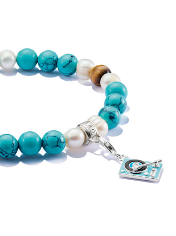 Thomas Sabo Bead-Armband Mit Bunten Steinen in silber, bunt
