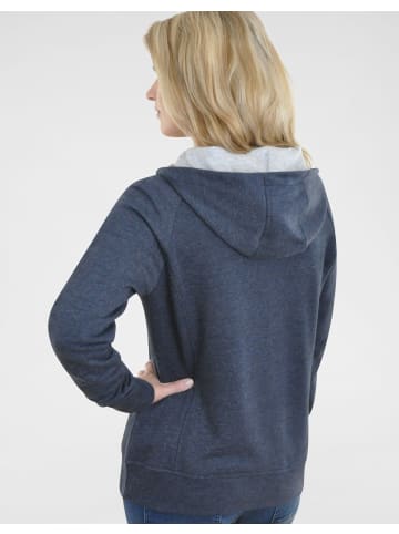 Navigazione Sweatjacke in navy/himbeere