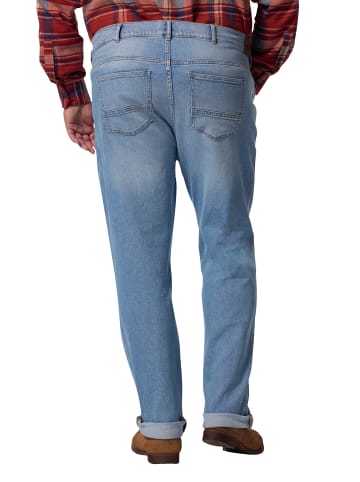 John F. Gee Jeanshose in light blue