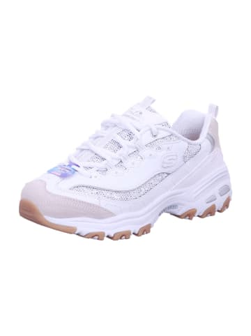 Skechers Damen- Schnürschuhe D"LITES - STELLAR SHIMMER in Grau
