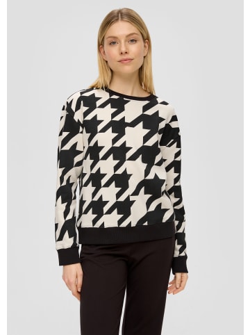 s.Oliver Sweatshirt in 99R6_schwarz