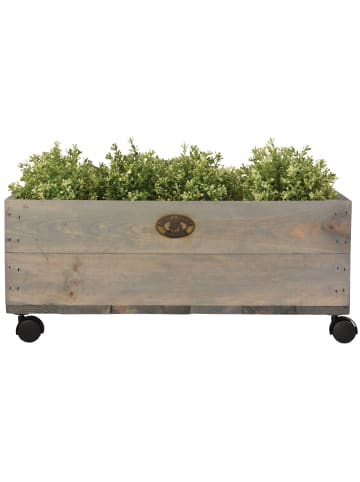 Esschert Design 2er-Set: Blumenkasten in braun