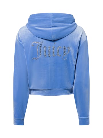 Juicy Couture Kapuzenpullover Iccle Diamante in blau - 0002