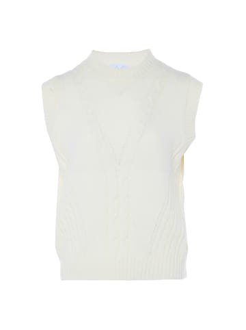 Blonda Sweater in WOLLWEISS