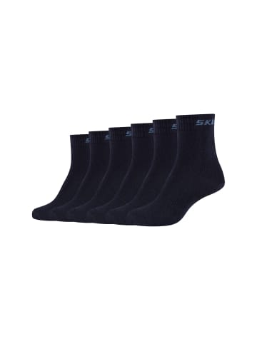 Skechers Socken 6er Pack mesh ventilation in navy