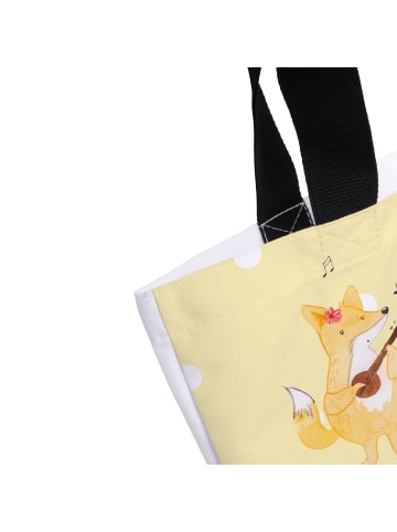 Mr. & Mrs. Panda Shopper Waldtiere Aloha mit Spruch in Gelb Pastell
