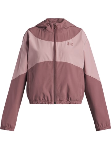 Under Armour Softshelljacke "Rival Woven HD Jacke" in Braun