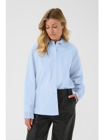 Cream Langarm - Hemd CRCecilia Loose fit in Brunnera Blue