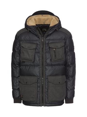 Camel Active Field Jacket mit herausnehmbarem Teddyfutter in Navyblau