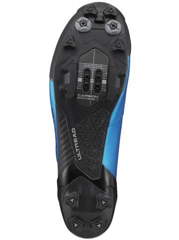 SHIMANO Rennrad - Fahrradschuhe SH-XC903 S-PHYRE WIDE in blau