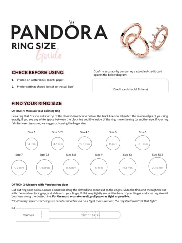 Pandora Ring für Damen in silber