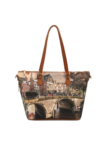 Y Not? Yesbag Shopper Tasche 41 cm in autumn river