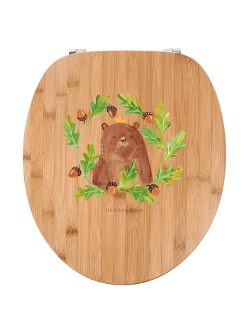 Mr. & Mrs. Panda Klodeckel Bär König ohne Spruch in Braun