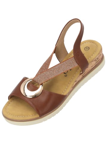 Palado Riemchensandalen Thido in Braun