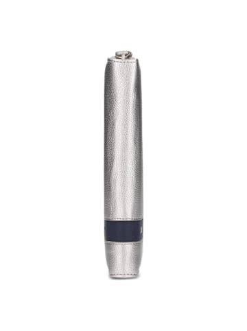 Zwei Mademoiselle Geldbörse 20 cm silver