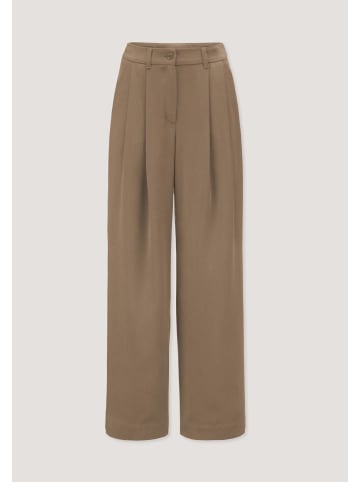 Hessnatur Hessnatur Twill-Hose Wide Leg aus TENCEL™ Lyocell in camelbraun