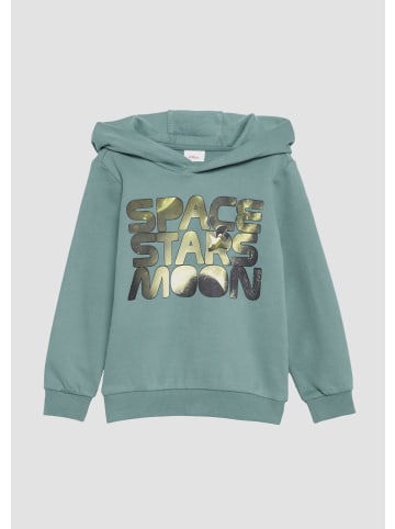 s.Oliver Sweatshirt in 6342_türkisblau