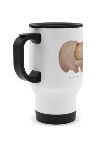 Mr. & Mrs. Panda To Go Becher Wombat ohne Spruch in Weiß
