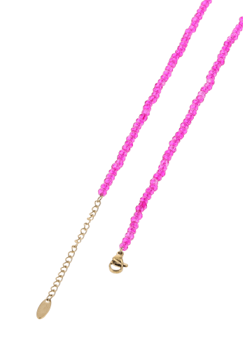 grassland Women Necklace in Pink Gold