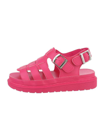 Ital-Design Sandale & Sandalette in Pink