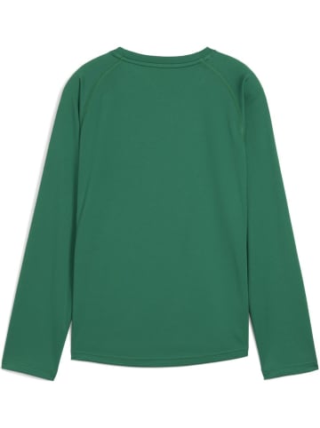 Puma T-Shirt "Y CROSS THE LINE Longsleeve 3.0" in Grün