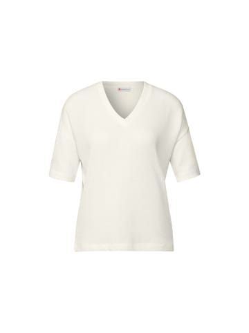 Street One T-Shirt in off white
