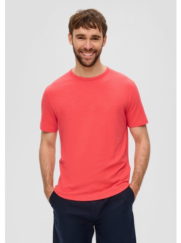 S. Oliver T-Shirt kurzarm in Orange