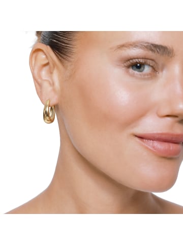 Steel_Art Creolen Damen Amara goldfarben in goldfarben