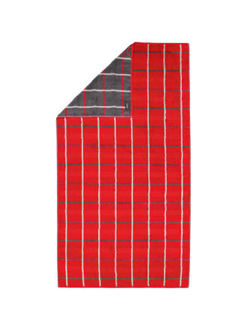 Cawö Cawö Handtücher Noblesse Square 1079 rot - 27 in rot - 27