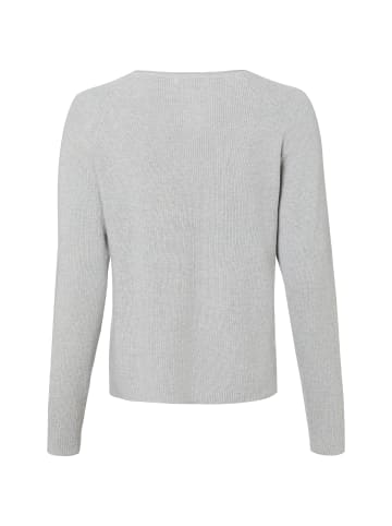 Marie Lund Strickpullover in hellgrau - 0002