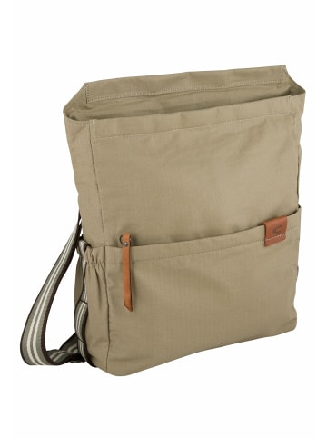 Camel Active BLAIR Cross Bag aus strukturiertem Canvas Material in Hellkhaki