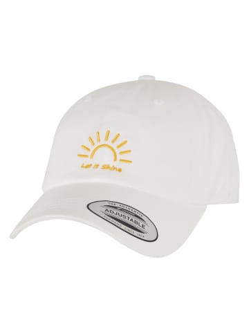 Mister Tee Mister Tee Let It Shine Cotton Twill Cap in white