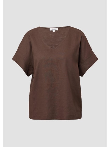 s.Oliver T-Shirt in 8828_mokka