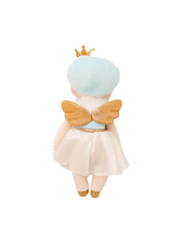Crochetts Prinzessin in Blau und Gold – (B)38 x (H)16 x (T)10 cm