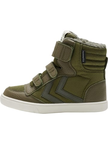 Hummel Hummel Winterboot Stadil Super Jungen Atmungsaktiv Wasserabweisend Und Windabweisend in DARK OLIVE