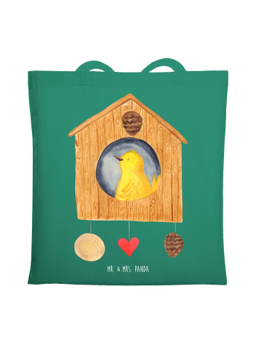 Mr. & Mrs. Panda Tragetasche Vogelhaus Home ohne Spruch in Mint