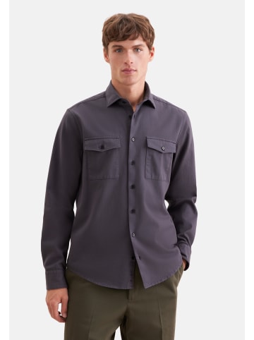 Seidensticker Casual Hemd Regular in Grau