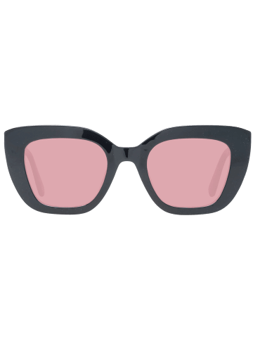 Benetton Frauen Sonnenbrille Katzenauge Schwarz
