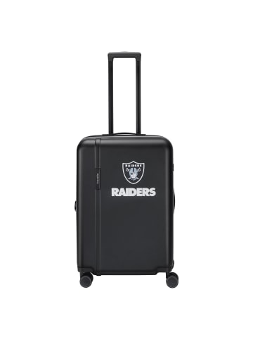 travelite travelite x NFL 4 Rollen Trolley M 67 cm mit Dehnfalte las vegas raiders