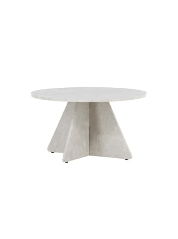 ebuy24 Couchtisch Bootcut Beige 80 x 80 cm