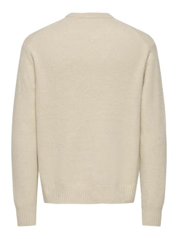 Only&Sons Pullover in oatmeal