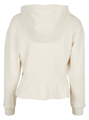 Urban Classics Urban Classics Damen Ladies Organic Volants Hoody in whitesand