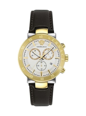 Versace Quarzuhr für Herren in gold
