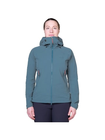 MOUNTAIN EQUIPMENT Funktionsjacke W FRONTIER HOODED JACKET in Petrol