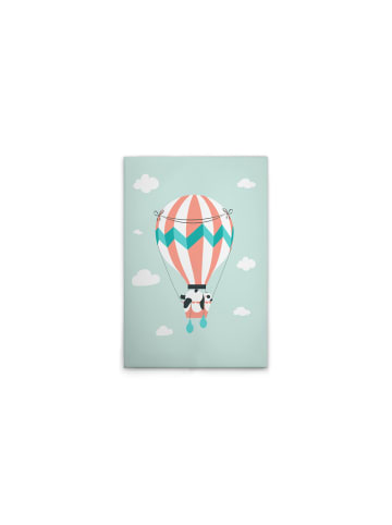 A.S. Création Leinwandbild Canvas Animal Balloon Grün