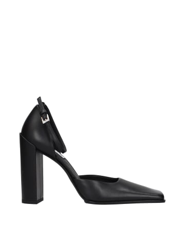 Alaïa Schwarz Leder Hoher Absatz Pumps
