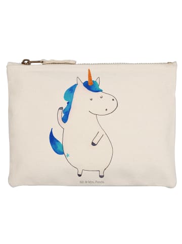 Mr. & Mrs. Panda Organizer Tasche Einhorn Mann ohne Spruch in Weiß