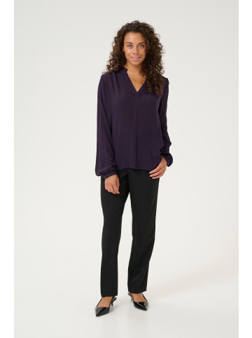 Kaffe Langarm-Bluse KAamber in Dawn Purple