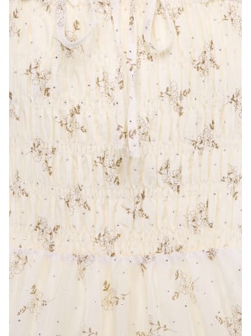 VIRITA Women Dress in Cream